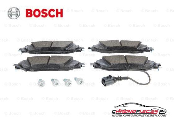 Achat de BOSCH 0 986 494 704 Kit de plaquettes de frein, frein à disque pas chères