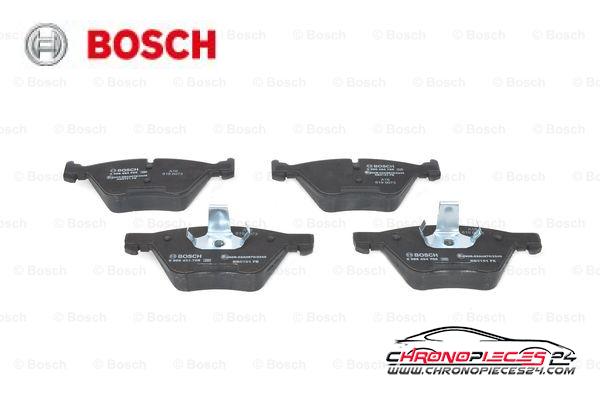 Achat de BOSCH 0 986 494 705 Kit de plaquettes de frein, frein à disque pas chères