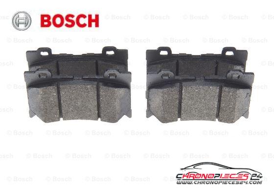 Achat de BOSCH 0 986 494 707 Kit de plaquettes de frein, frein à disque pas chères