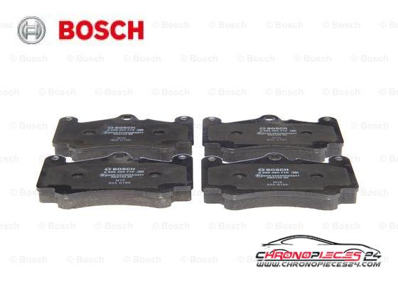 Achat de BOSCH 0 986 494 710 Kit de plaquettes de frein, frein à disque pas chères