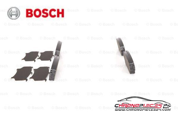 Achat de BOSCH 0 986 494 711 Kit de plaquettes de frein, frein à disque pas chères