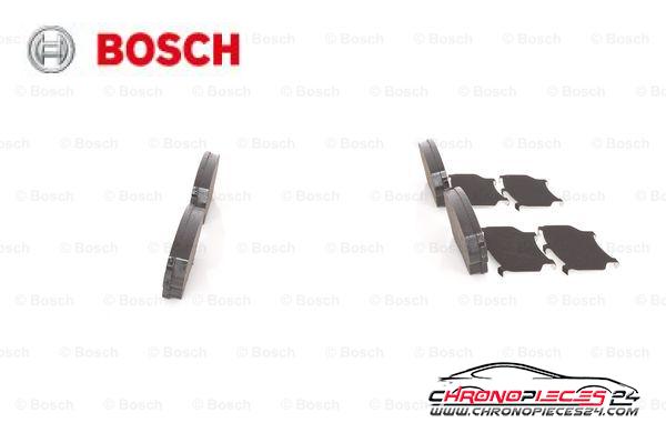 Achat de BOSCH 0 986 494 711 Kit de plaquettes de frein, frein à disque pas chères