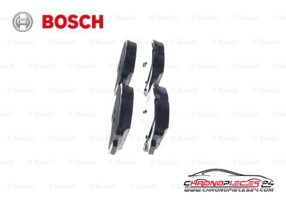 Achat de BOSCH 0 986 494 712 Kit de plaquettes de frein, frein à disque pas chères