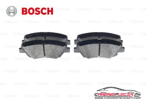 Achat de BOSCH 0 986 494 712 Kit de plaquettes de frein, frein à disque pas chères