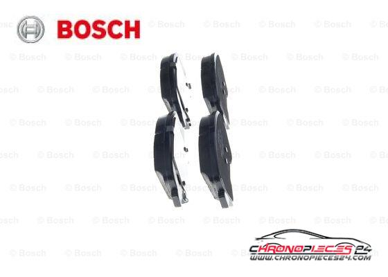 Achat de BOSCH 0 986 494 712 Kit de plaquettes de frein, frein à disque pas chères