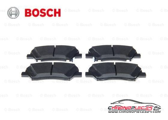 Achat de BOSCH 0 986 494 712 Kit de plaquettes de frein, frein à disque pas chères