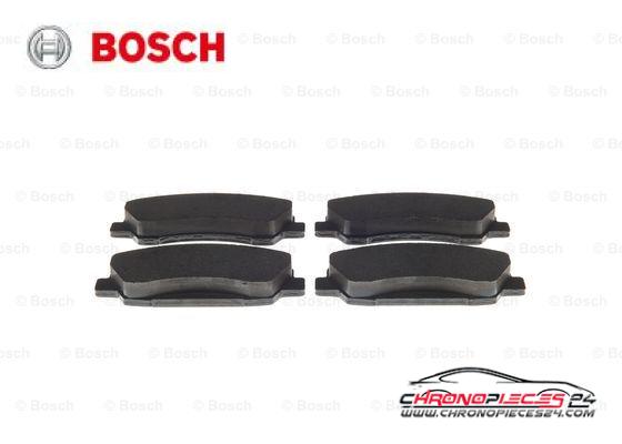 Achat de BOSCH 0 986 494 713 Kit de plaquettes de frein, frein à disque pas chères