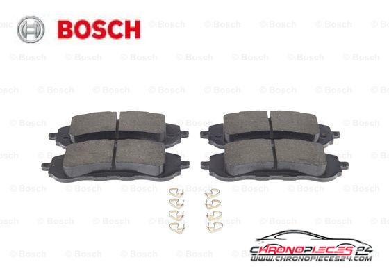 Achat de BOSCH 0 986 494 714 Kit de plaquettes de frein, frein à disque pas chères