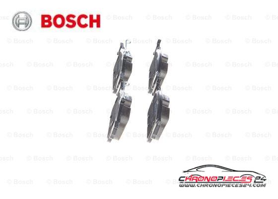 Achat de BOSCH 0 986 494 715 Kit de plaquettes de frein, frein à disque pas chères