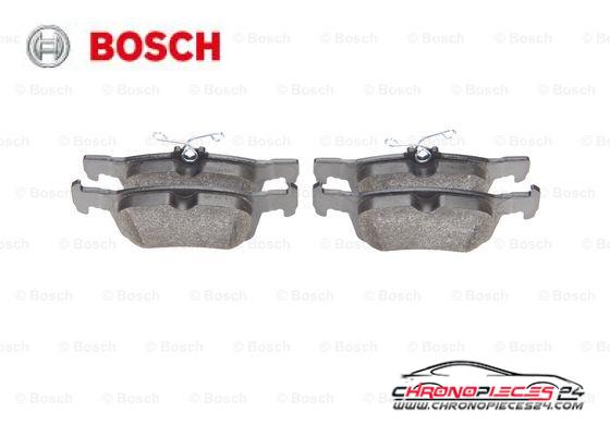 Achat de BOSCH 0 986 494 715 Kit de plaquettes de frein, frein à disque pas chères