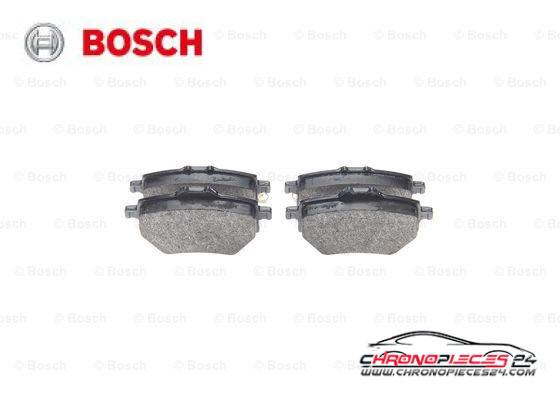 Achat de BOSCH 0 986 494 716 Kit de plaquettes de frein, frein à disque pas chères