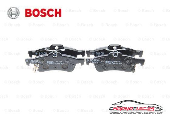 Achat de BOSCH 0 986 494 719 Kit de plaquettes de frein, frein à disque pas chères