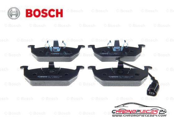 Achat de BOSCH 0 986 494 721 Kit de plaquettes de frein, frein à disque pas chères