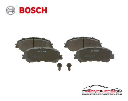 Achat de BOSCH 0 986 494 722 Kit de plaquettes de frein, frein à disque pas chères