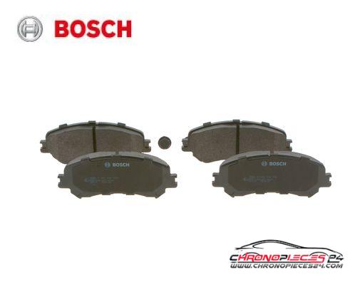 Achat de BOSCH 0 986 494 722 Kit de plaquettes de frein, frein à disque pas chères