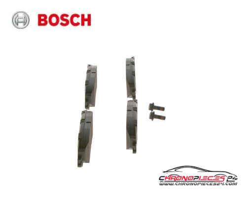 Achat de BOSCH 0 986 494 722 Kit de plaquettes de frein, frein à disque pas chères