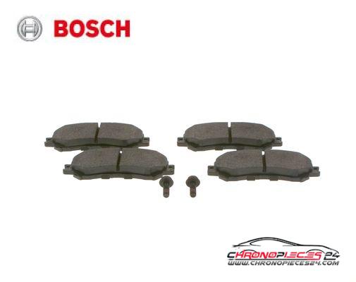 Achat de BOSCH 0 986 494 722 Kit de plaquettes de frein, frein à disque pas chères