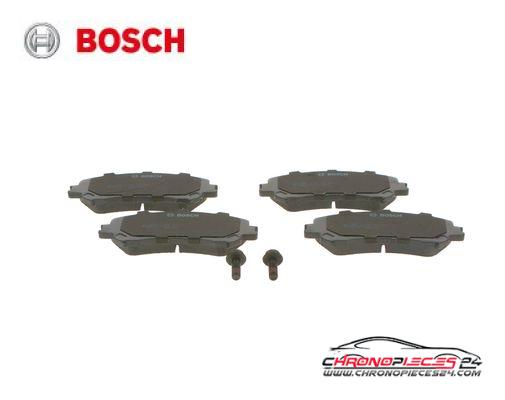 Achat de BOSCH 0 986 494 722 Kit de plaquettes de frein, frein à disque pas chères