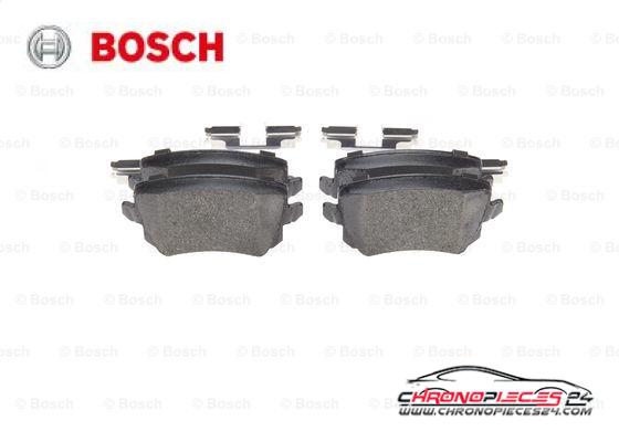 Achat de BOSCH 0 986 494 731 Kit de plaquettes de frein, frein à disque pas chères