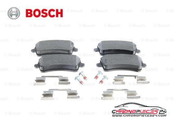 Achat de BOSCH 0 986 494 733 Kit de plaquettes de frein, frein à disque pas chères