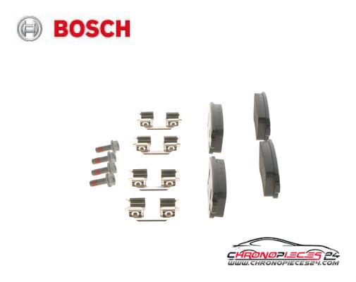 Achat de BOSCH 0 986 494 735 Kit de plaquettes de frein, frein à disque pas chères