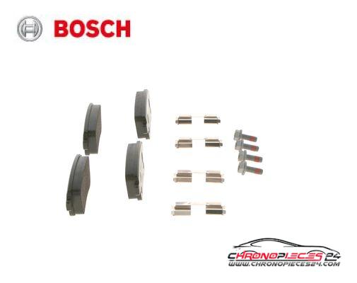 Achat de BOSCH 0 986 494 735 Kit de plaquettes de frein, frein à disque pas chères