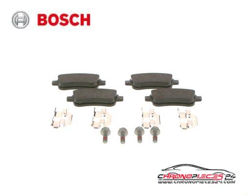 Achat de BOSCH 0 986 494 735 Kit de plaquettes de frein, frein à disque pas chères