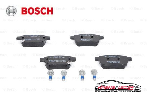 Achat de BOSCH 0 986 494 747 Kit de plaquettes de frein, frein à disque pas chères