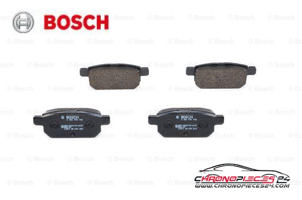 Achat de BOSCH 0 986 494 748 Kit de plaquettes de frein, frein à disque pas chères