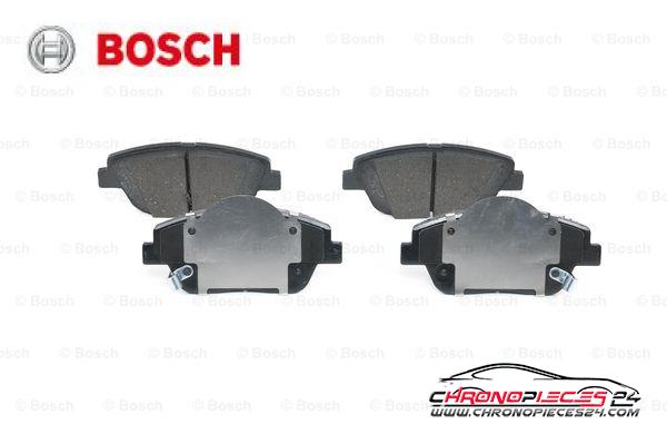 Achat de BOSCH 0 986 494 755 Kit de plaquettes de frein, frein à disque pas chères