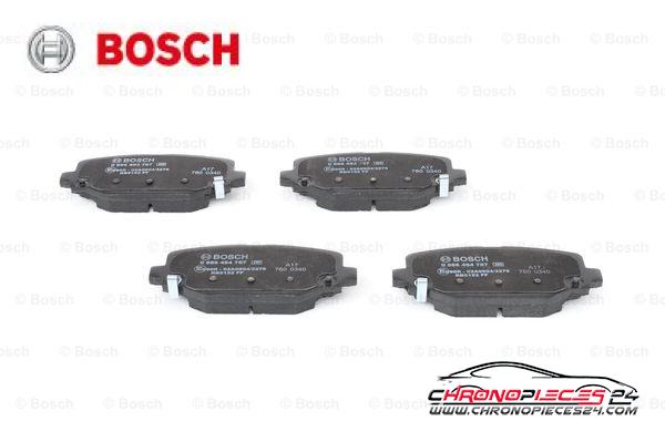 Achat de BOSCH 0 986 494 767 Kit de plaquettes de frein, frein à disque pas chères