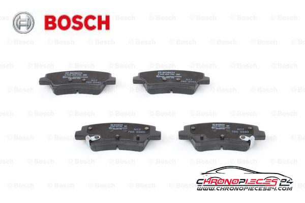 Achat de BOSCH 0 986 494 768 Kit de plaquettes de frein, frein à disque pas chères