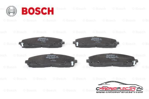 Achat de BOSCH 0 986 494 769 Kit de plaquettes de frein, frein à disque pas chères