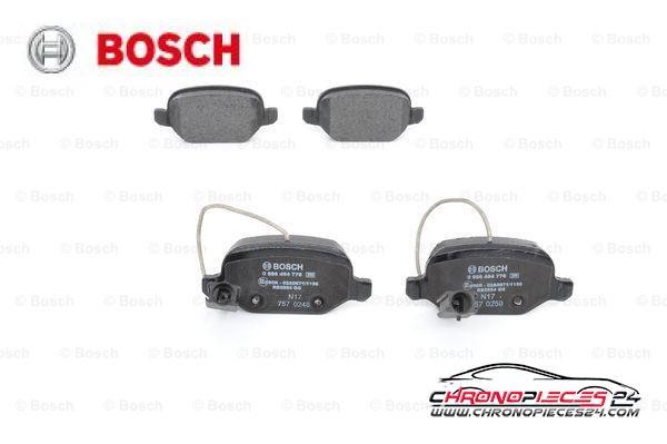 Achat de BOSCH 0 986 494 776 Kit de plaquettes de frein, frein à disque pas chères