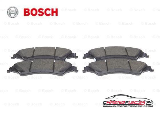 Achat de BOSCH 0 986 494 791 Kit de plaquettes de frein, frein à disque pas chères