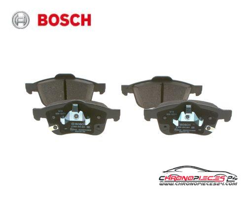 Achat de BOSCH 0 986 494 801 Kit de plaquettes de frein, frein à disque pas chères