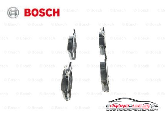 Achat de BOSCH 0 986 494 811 Kit de plaquettes de frein, frein à disque pas chères