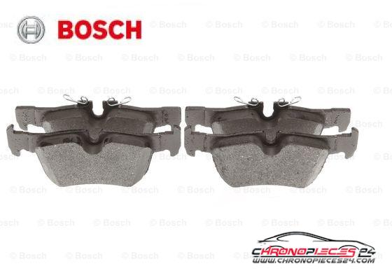 Achat de BOSCH 0 986 494 812 Kit de plaquettes de frein, frein à disque pas chères