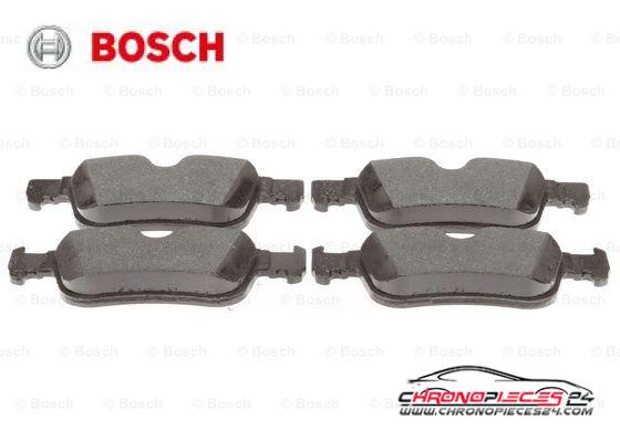 Achat de BOSCH 0 986 494 812 Kit de plaquettes de frein, frein à disque pas chères