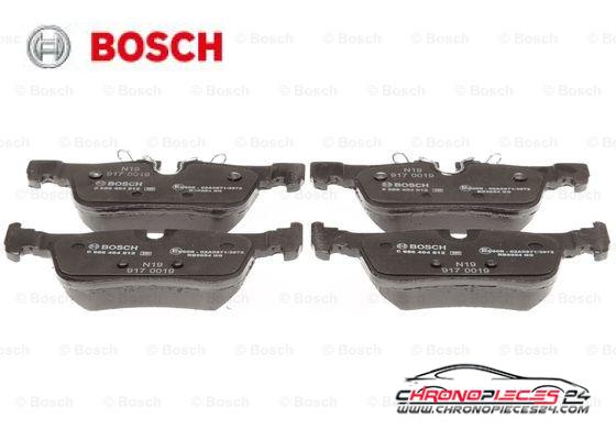 Achat de BOSCH 0 986 494 812 Kit de plaquettes de frein, frein à disque pas chères