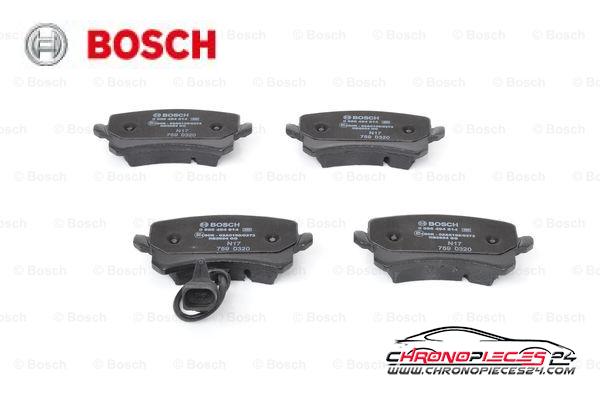 Achat de BOSCH 0 986 494 814 Kit de plaquettes de frein, frein à disque pas chères