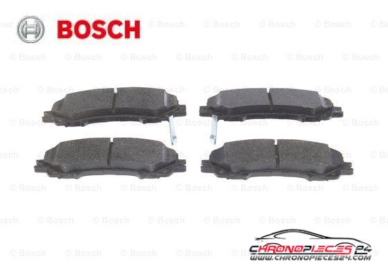 Achat de BOSCH 0 986 494 821 Kit de plaquettes de frein, frein à disque pas chères