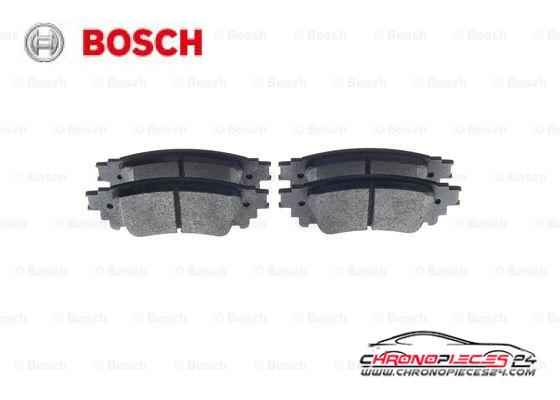 Achat de BOSCH 0 986 494 822 Kit de plaquettes de frein, frein à disque pas chères