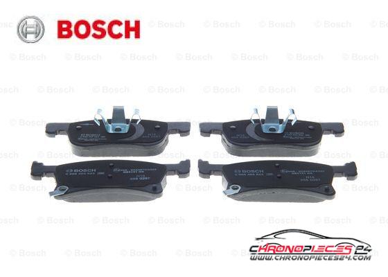 Achat de BOSCH 0 986 494 823 Kit de plaquettes de frein, frein à disque pas chères