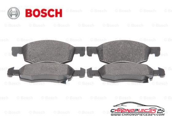 Achat de BOSCH 0 986 494 824 Kit de plaquettes de frein, frein à disque pas chères