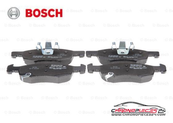 Achat de BOSCH 0 986 494 824 Kit de plaquettes de frein, frein à disque pas chères