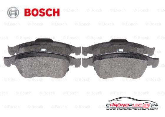 Achat de BOSCH 0 986 494 826 Kit de plaquettes de frein, frein à disque pas chères