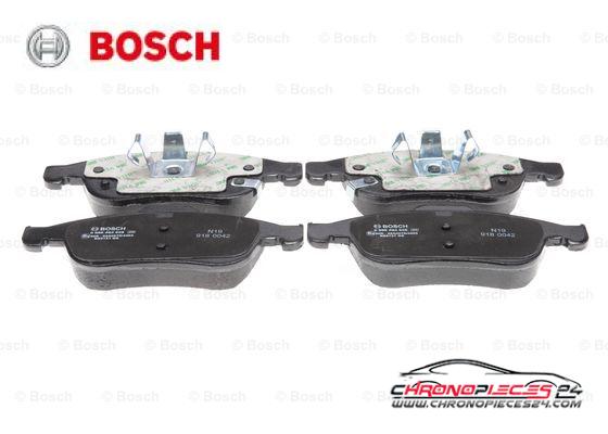 Achat de BOSCH 0 986 494 826 Kit de plaquettes de frein, frein à disque pas chères