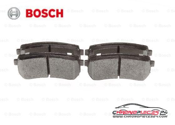 Achat de BOSCH 0 986 494 828 Kit de plaquettes de frein, frein à disque pas chères