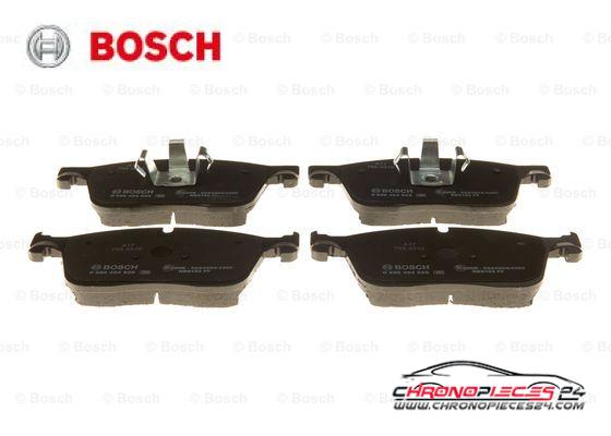 Achat de BOSCH 0 986 494 829 Kit de plaquettes de frein, frein à disque pas chères